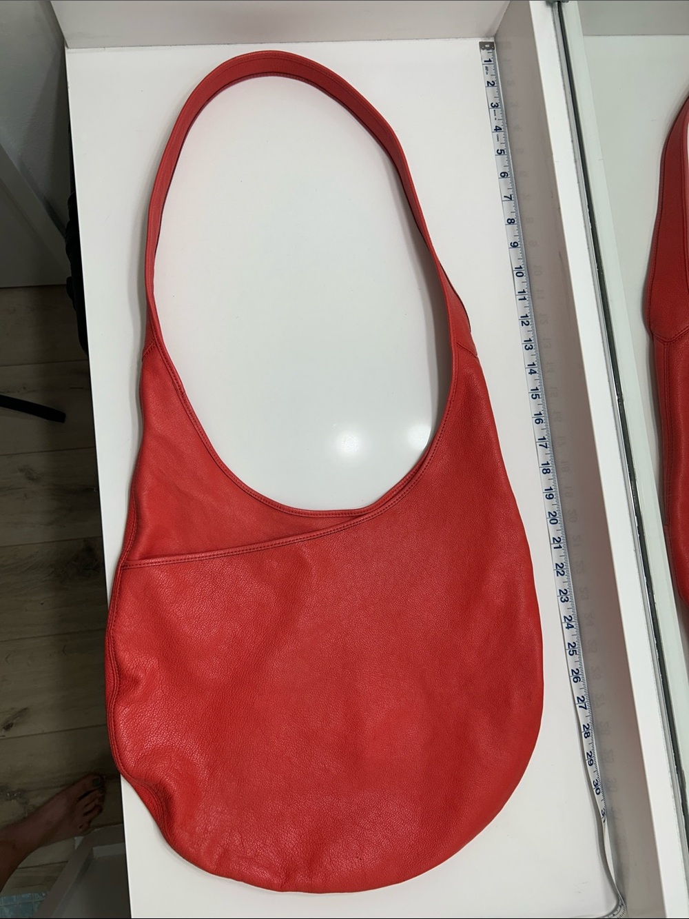 Coach 27925 Reissue Bleeker Bonnie Cashin Leather Coral Sling Crossbody - Picture 2 of 9
